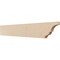 Ekena Millwork 2in. W x 6in. H x 36in. L Asheboro Woodgrain TimberThane Rafter Tail, Primed Tan RFTUR02X06X36ASHRCPR - alternate 1